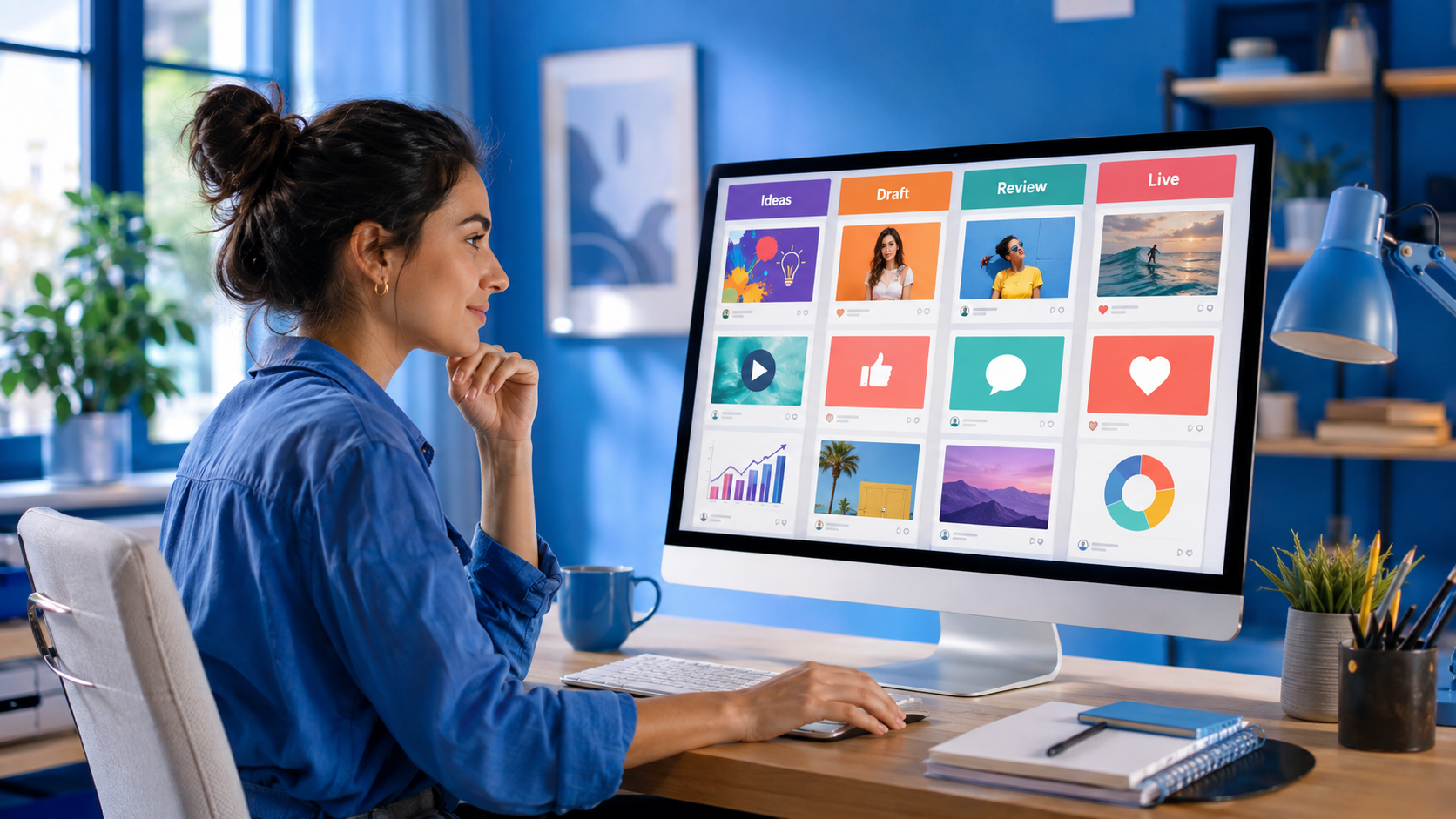 Content Planning and Scheduling with Social Media Calendars